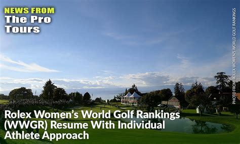 rolex women golf ranking|women's golf world rankings today.